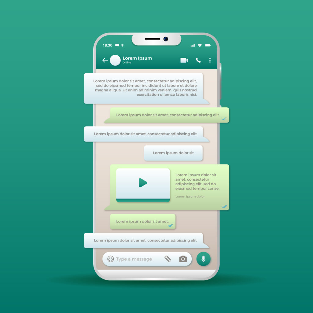 WhatsApp marketing steps in mobile